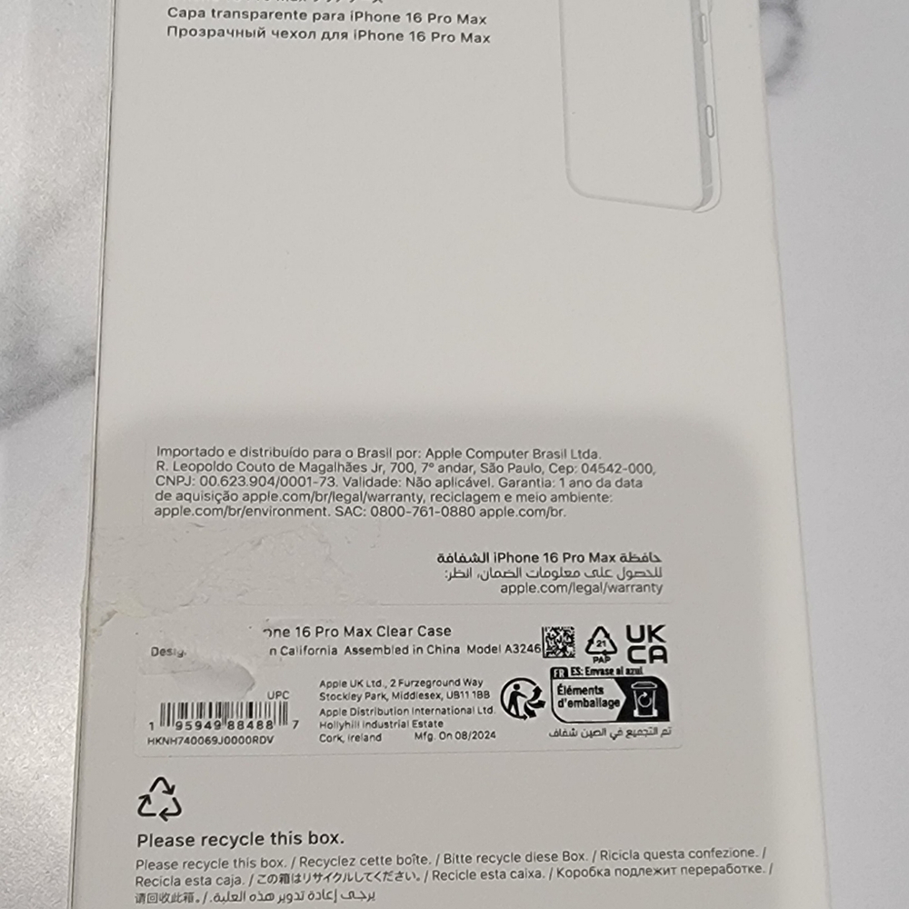 Apple iPhone 16 Pro Max Clear Case, With MagSafe - Picture 4 of 6